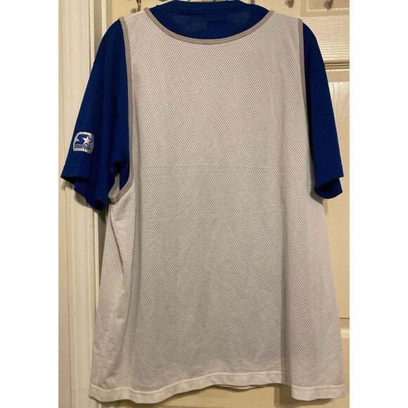 Vintage RARE STARTER 90s DUKE Blue Devils Mens Jersey T-Shirt NCAA Korea Large - Picture 3 of 16